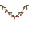 Toyland® Pack of 4 14cm Green and Red Heart Shape