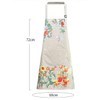 WANGTAO Women's Apron, Floral Pattern, Waterproof Apron, Adult, Cute, Stylish,