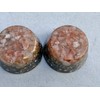  Red Calcite Single Crystal Small Tower Buster Orgone Generator