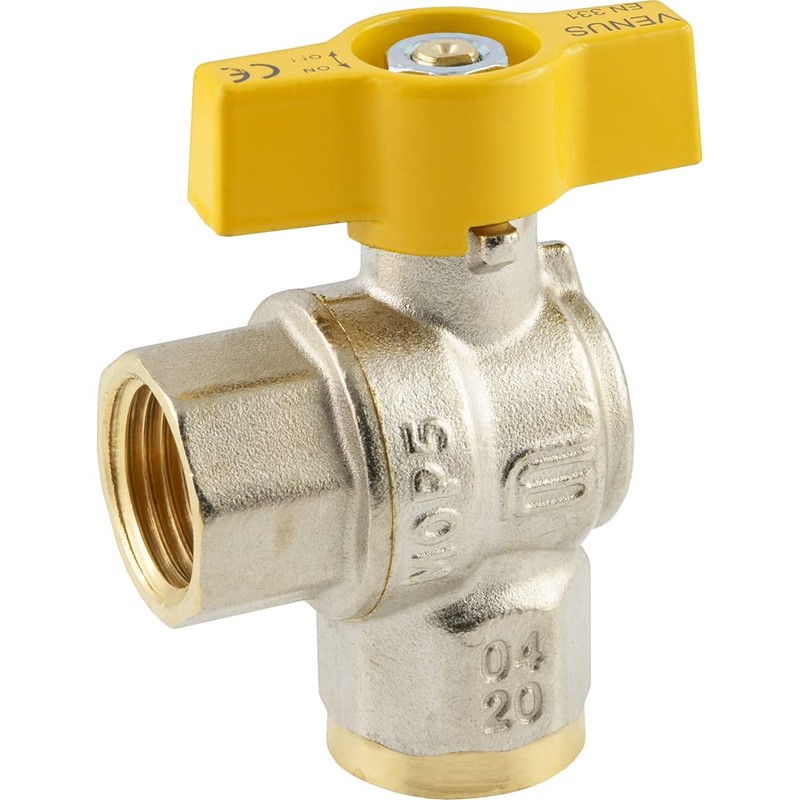 Fitting Parts Angle Ball Valves DVGW Tested (PN 5/MOP 5)
