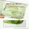 OKA Vegetable Storage Container, White, Regular, Veggie Magic Series, Washable