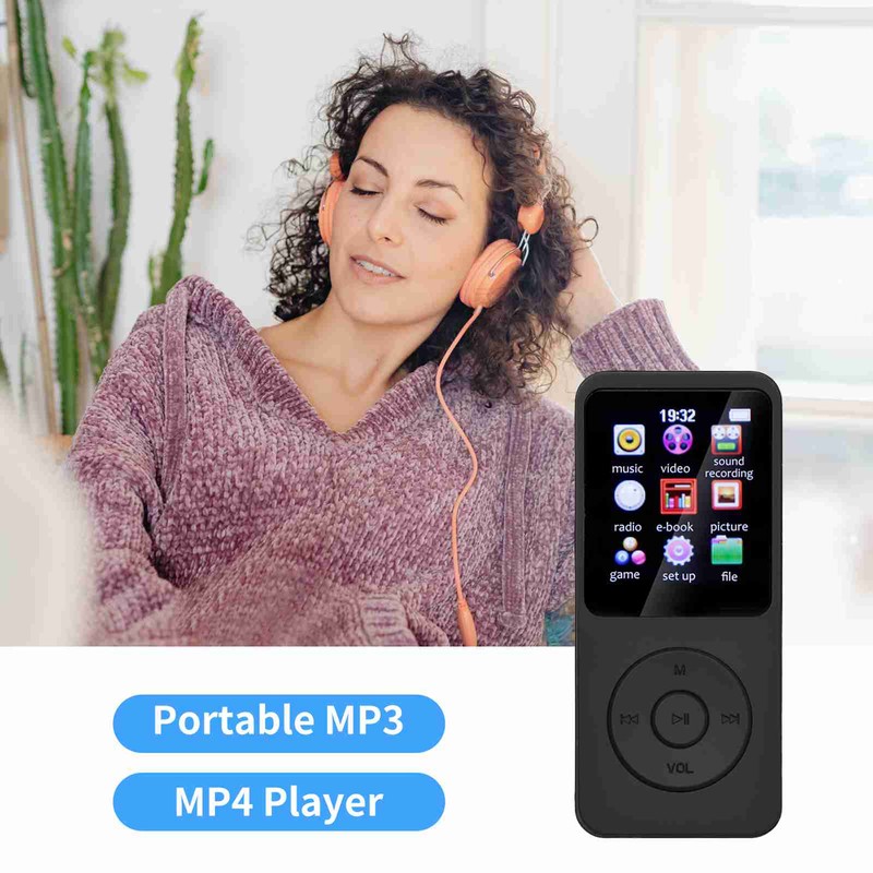 MP4 MP3 Player 1.77 Inch TFT Color Backlit LCD Screen
