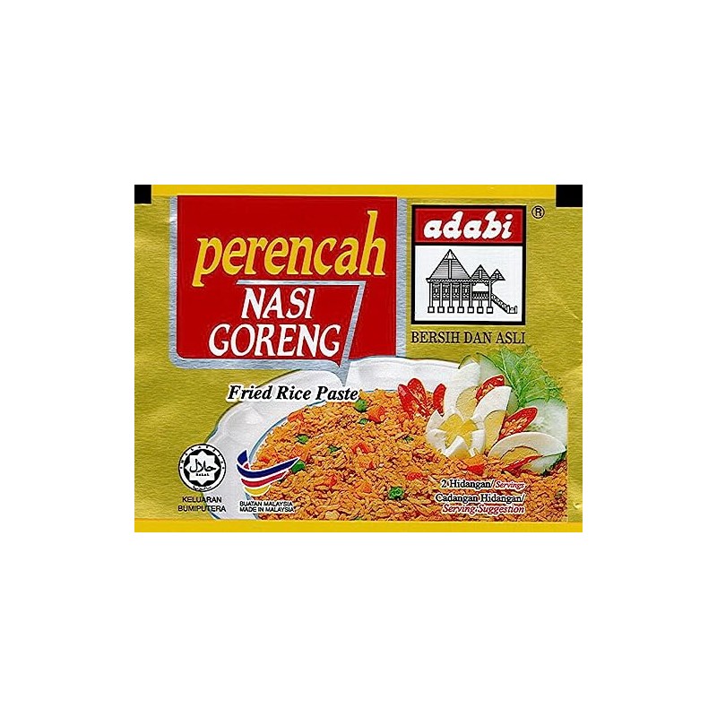 Adabi Nasi Goreng Fried Rice Paste, 30g - Pack of