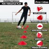 Soccer Cones for Training - (24 Pcs) with Mesh Bag