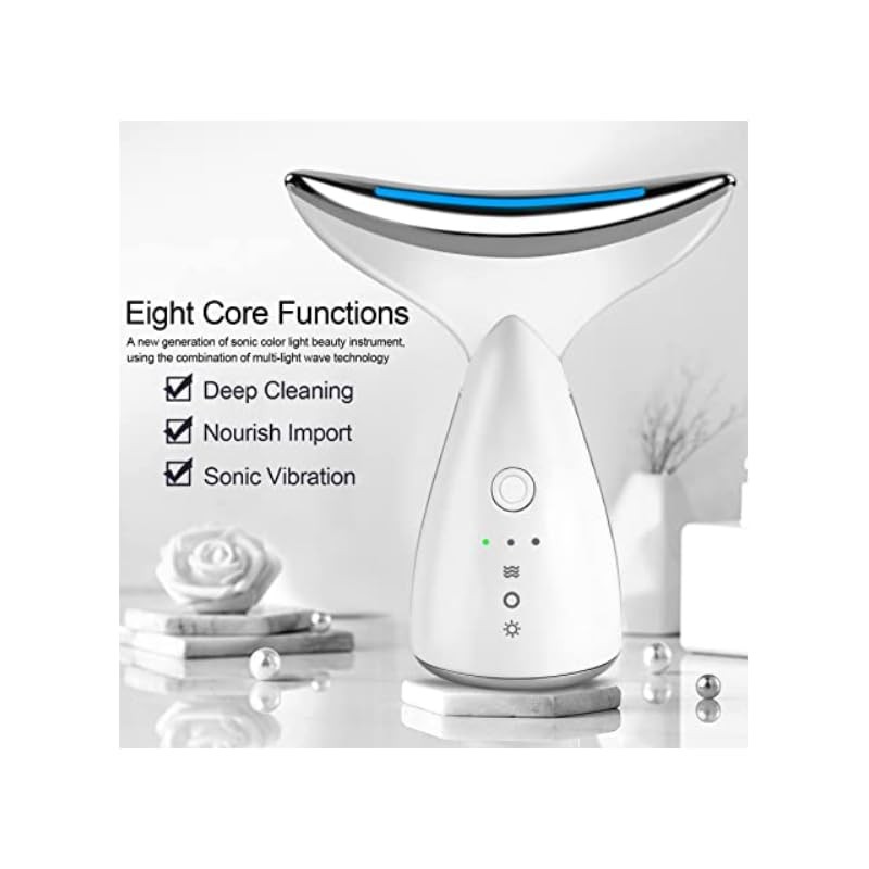 Facial Massager with Vibration for Neck and Face, Luxury Electric