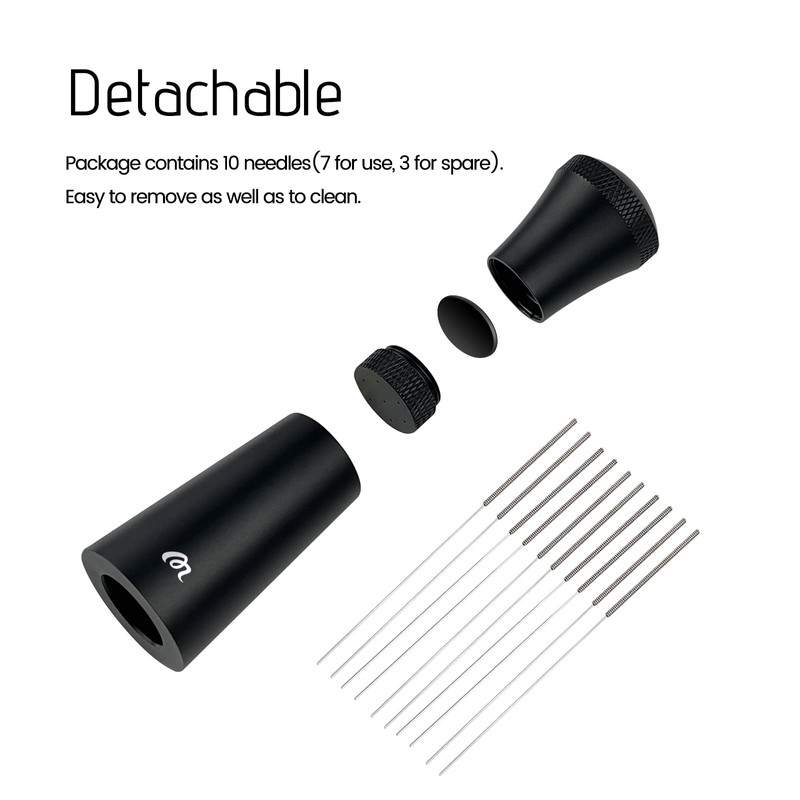 Wdt Tool, Aluminum Alloy Wdt Tool Espresso with Stand, 0.3mm