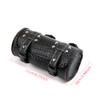 APEBAZY Universal Motorcycle Handlebar Bag Quick Release Crocodile PU Leather