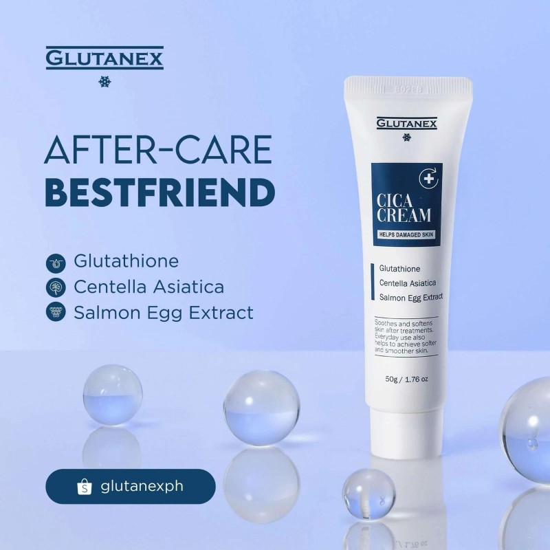 GLUTANEX CICA CREAM - After Treatment Cream for Sensitive Skin