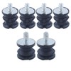 Haishine 6Pcs Isolater Buffer Mounts Set fit for Husqvarna 268