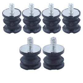 Haishine 6Pcs Isolater Buffer Mounts Set fit for Husqvarna 268 272 61 266 fit for JONSERED 625 630 670 Chainsaw Parts