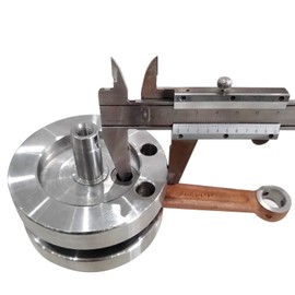 ZL40 Crankshaft Kit Assy with Longer Connecting Rod, Fit 80cc High Hole Piston- 2 Stroke 80cc Engine Kit