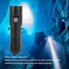 5000LM Diving Flashlight 4 Modes Underwater IPX8 Waterproof Submersible White