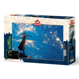 Jigsaw puzzles for adults 1000, 1000 piece jigsaw puzzles for adults, jigsaw puzzle, puzzles for adults, puzzles, wasgij puzzles 1000 pieces, Last Violin in the Sky Neon Puzzle