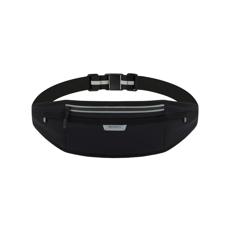 WATERFLY - Cinturón de correr delgado y transpirable con 4