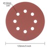 YoiYee 800 Grit Sanding Discs Pads, 8 Holes, 125mm/5-inch Hook