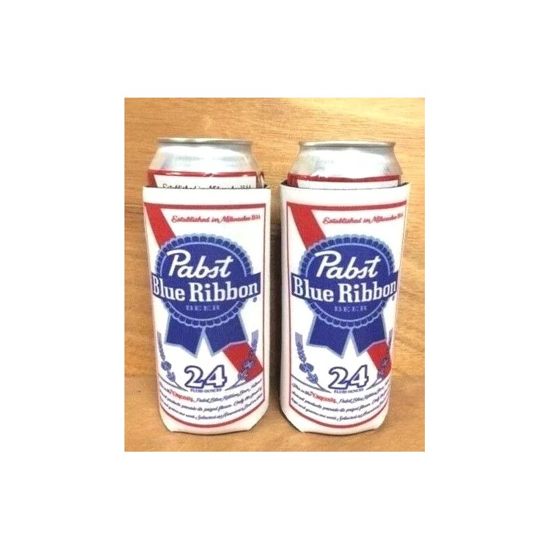 Pabst Blue Ribbon PBR Beer Koozie 24 oz Tall Can