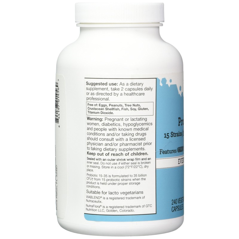 Vitacost Probiotic 15 - 35 Billion 240 Capsules