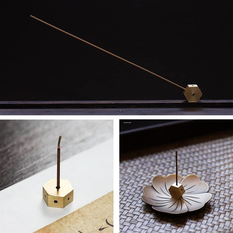 Brass Incense Stand, Mini Incense Holder, Cute, Altar Incense Stand,