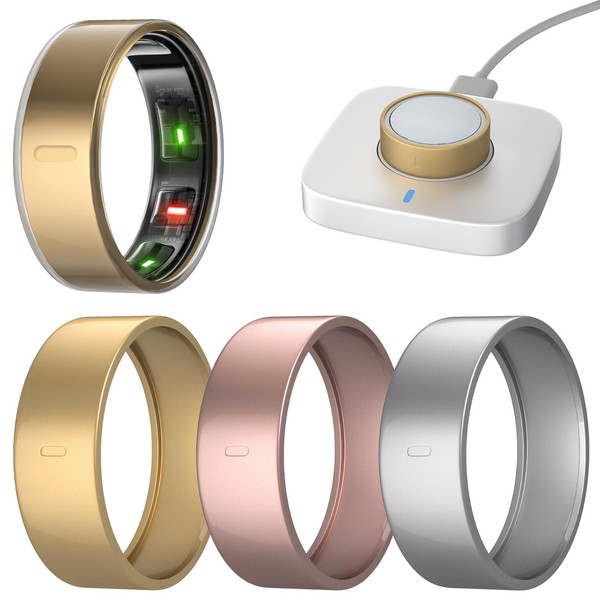 4 Pack Cover Compatible with Oura Ring Gen 4/3, Charging