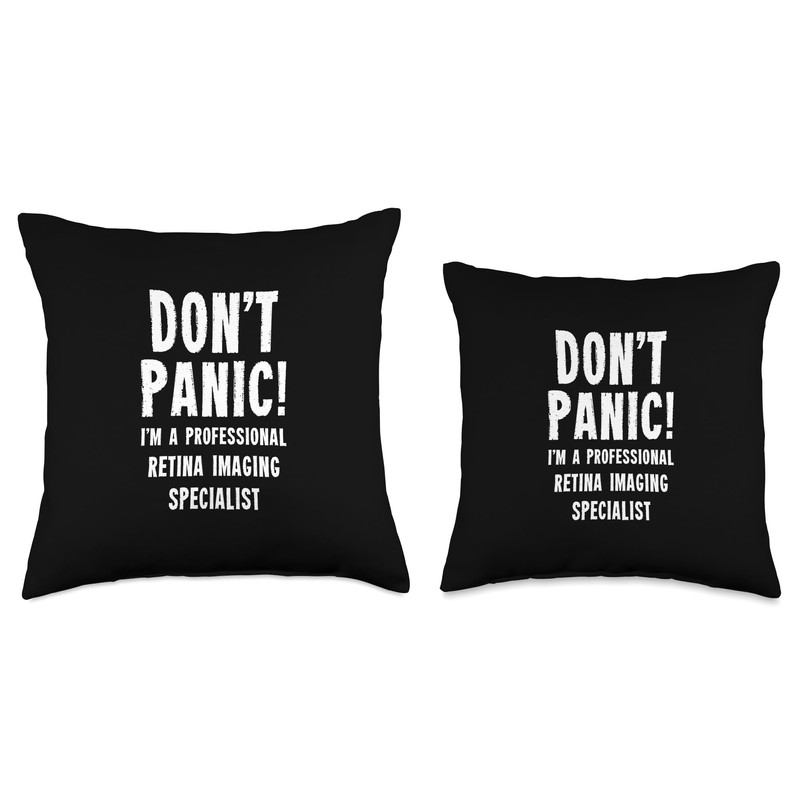 Retina Imaging Specialist Throw Pillow