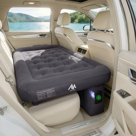 AYAMAYA Car Air Mattress Back Seat with Built-in Rechargeable Air Pump