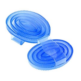 Start Gell Glitter Soft Comb, for Combing Horse Fur and Hair (Blue)