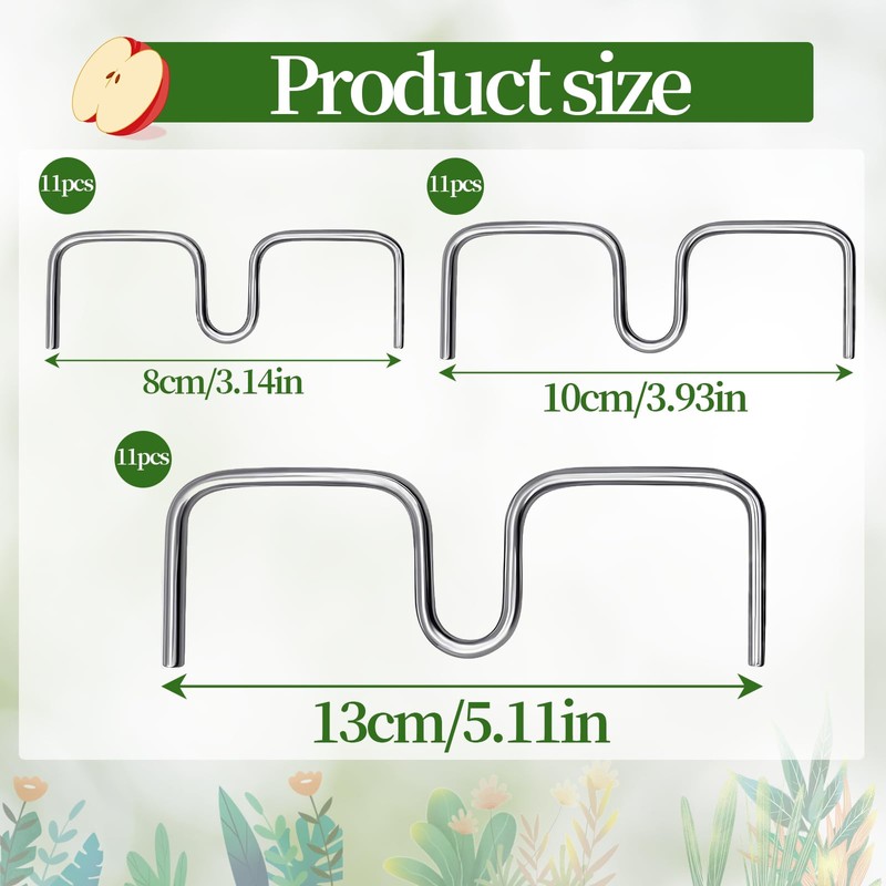 ZHAO GE Pack of 33 Branch Supports for Fruit Trees,