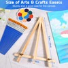 16 Pack 9 Inch Wood Tabletop Easel Canvas Stand Bulk
