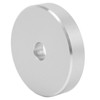 Phonograph Record Adapter Metal Turntable Disc Accessory Replacement Part Silver