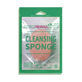ARIANA Konjac Facial Sponge Oval Carnation Pink 304A Bath Cleansing Sponges