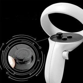 BODYA 2Pcs Joystick Caps for Meta Oculus Quest 2 Controller Analog Thumbsticks Mushroom Caps Black