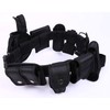 TokFlys Tactical Utility Belt with10 Pouches Security Military Duty Nylon Belt