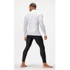 DEVOPS 3 Pack Men's Athletic Turtle Neck Long Sleeve Compression