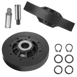 Dryer Roller Kit #RB170002 - Fit for Speed-Queen, Allian-ce Dryers, Dryer Drum Support Rollers Parts, Replaces PD00042561, 3447593, AP5186795, PS12220620, EAP122206200