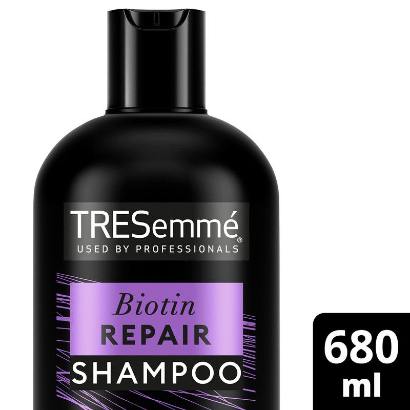 TRESemmé Shampoo Biotin + Repair 7 680ml, purple, Pack Of