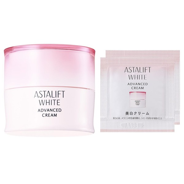 Astalift White Advanced Cream Whitening Cream (AL White Cream d) (Approx. 1 Month Work, 1.1 oz (30 g), Official Store Limited, 0.02 oz (0.5 g) Pouches Included, Quasi Drug