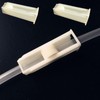 4 Pcs Silicone Tubing Clamps, Plastic Hose Clamp Tube Clip