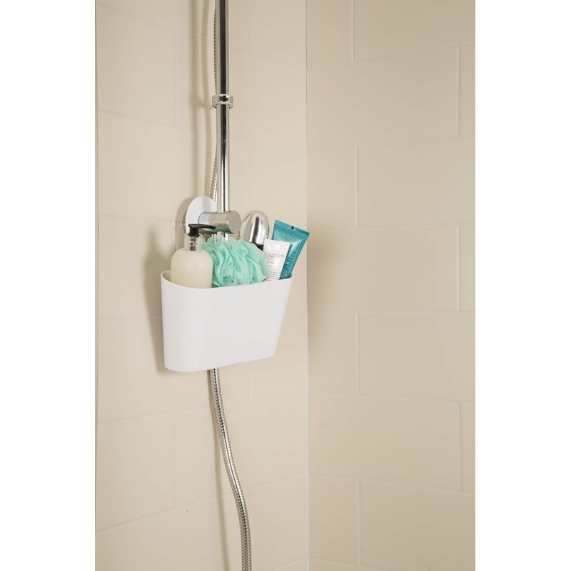 Croydex PA120822 Shower Basket, White, One Size