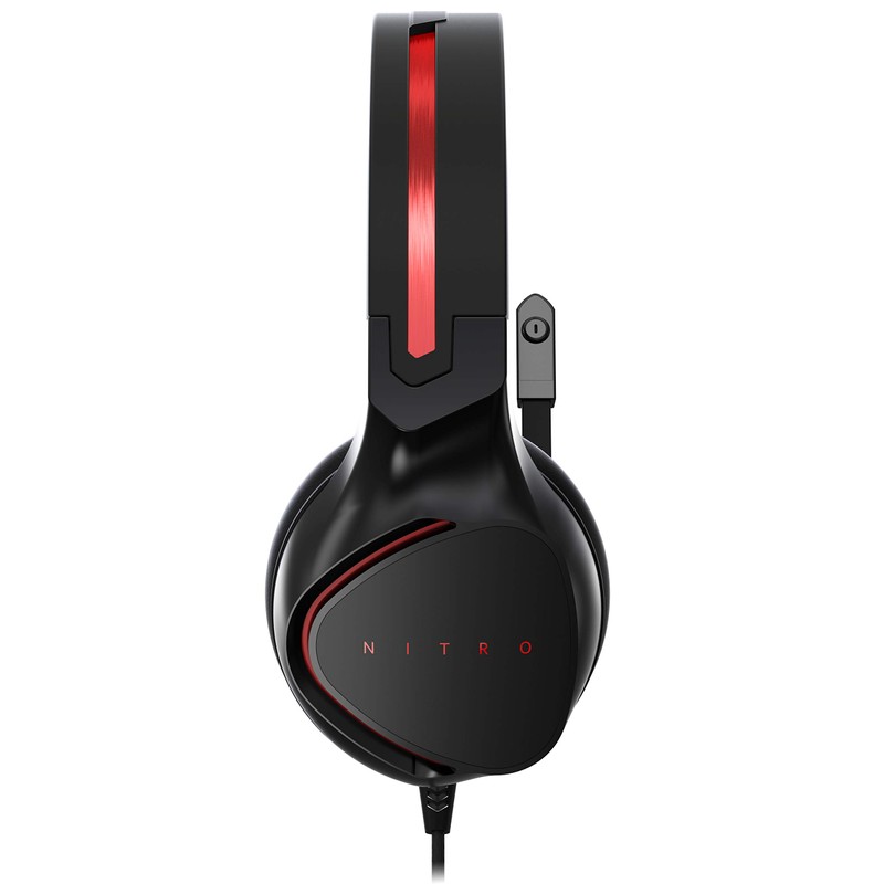 Acer Nitro Gaming Headset NHW820 - (omni-directional mic, adjustable size,