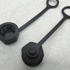 10Pcs M12 Connector Dust Cover, M12 Socket Panel Mount Dust