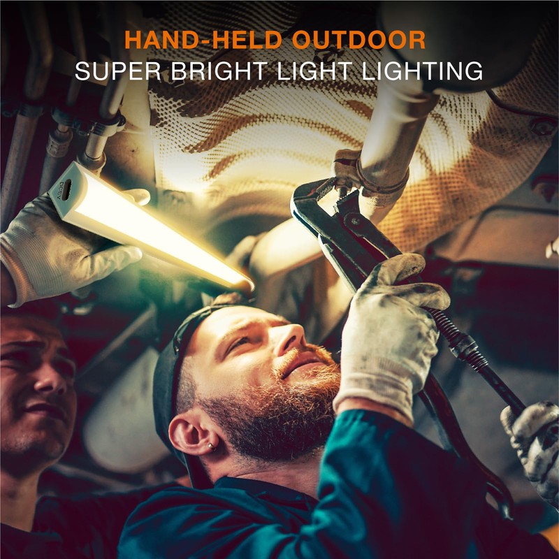 MEKKLEON Under Cabinet Lights Remote Control,2 Pack Magnetic Dimmable Closet