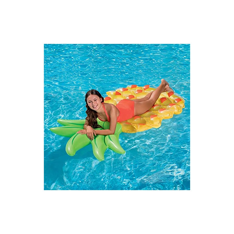 Inflatable Pineapple Pool Float Raft Supersized 6 Foot Long