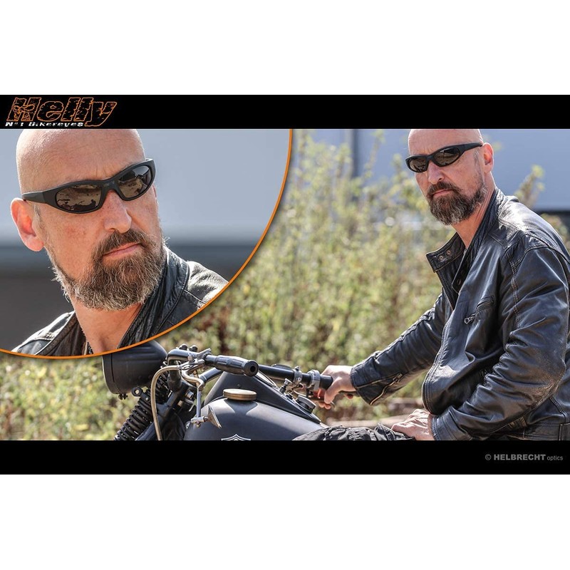 Helly Bikereyes HELLY - No.1 Bikereyes Motorcycle Sunglasses, Motorcycle Riding