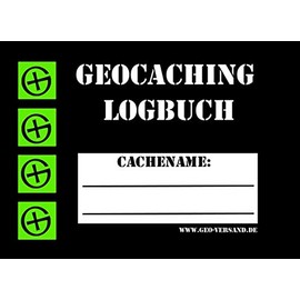 Geo Shipping 10 Film Canister Logbooks Geocaching Log Strips, Unisex, 10 Filmdosen Logbücher Geocaching Logstreifen, black, 10 x 5 cm/One Size