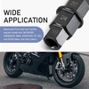 Arwrilt Hex Axle Tool for Motorcycle Front Rear Wheel, 45#