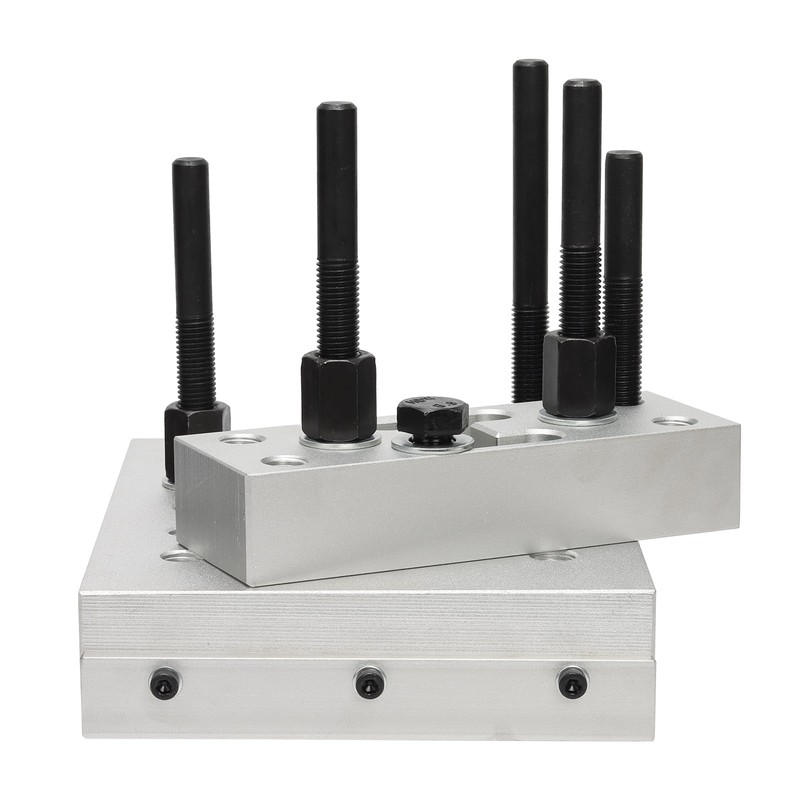 ReluxGo Universal Drill Press Support Block Plate Tool Set Kit,