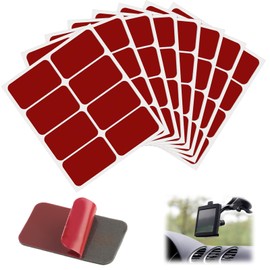 Tikplus 64 Stück Klebepads Doppelseitig Extra Stark, Wasserdicht Schaumstoff Klebepads, Rechteckig Montageband, 3 x 5 cm Doppelklebeband für Zuhause Schule Büro Auto