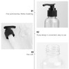 Gatuida 5Pcs Press Pump Bottle Refillable Travel Containers for Shower