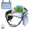 WENRENER Kids Travel Tray, Travel Tray for Kids Car Seat,
