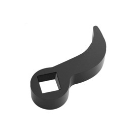 Yingjie Crowbar Adapter Head,Pry Bar Wrench,pry bar Wrench Adaptor Tool,Half Shaft Removal Repairing Tools,for Crafted from Cr V Steel Compact Pry Bar, 1/2 Inch Drive Ratchet,for Tight Spaces(Black)